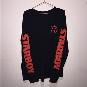 XO Starboy The Weeknd Long Sleeve Shirt